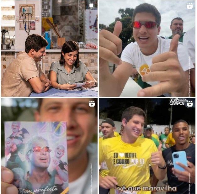 Print do feed do instagram de João Campos