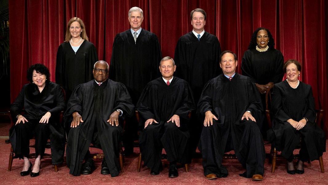 Retrato da Suprema Corte americana