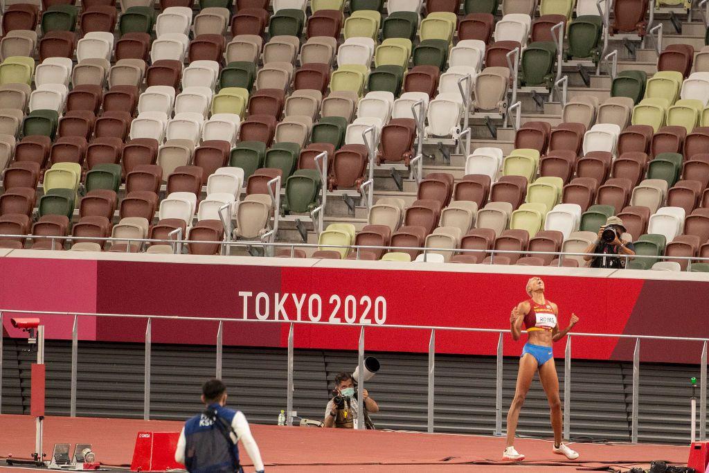 Yulimar Rojas in Tokyo 2020. 