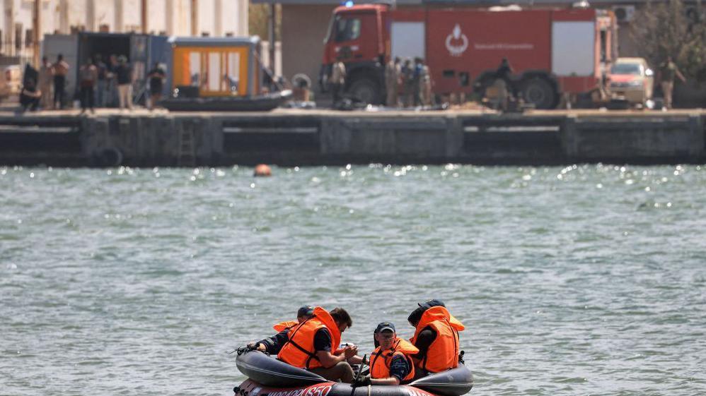 عمليات البحث عن جثث تجري في مياه البحر المتوسط  