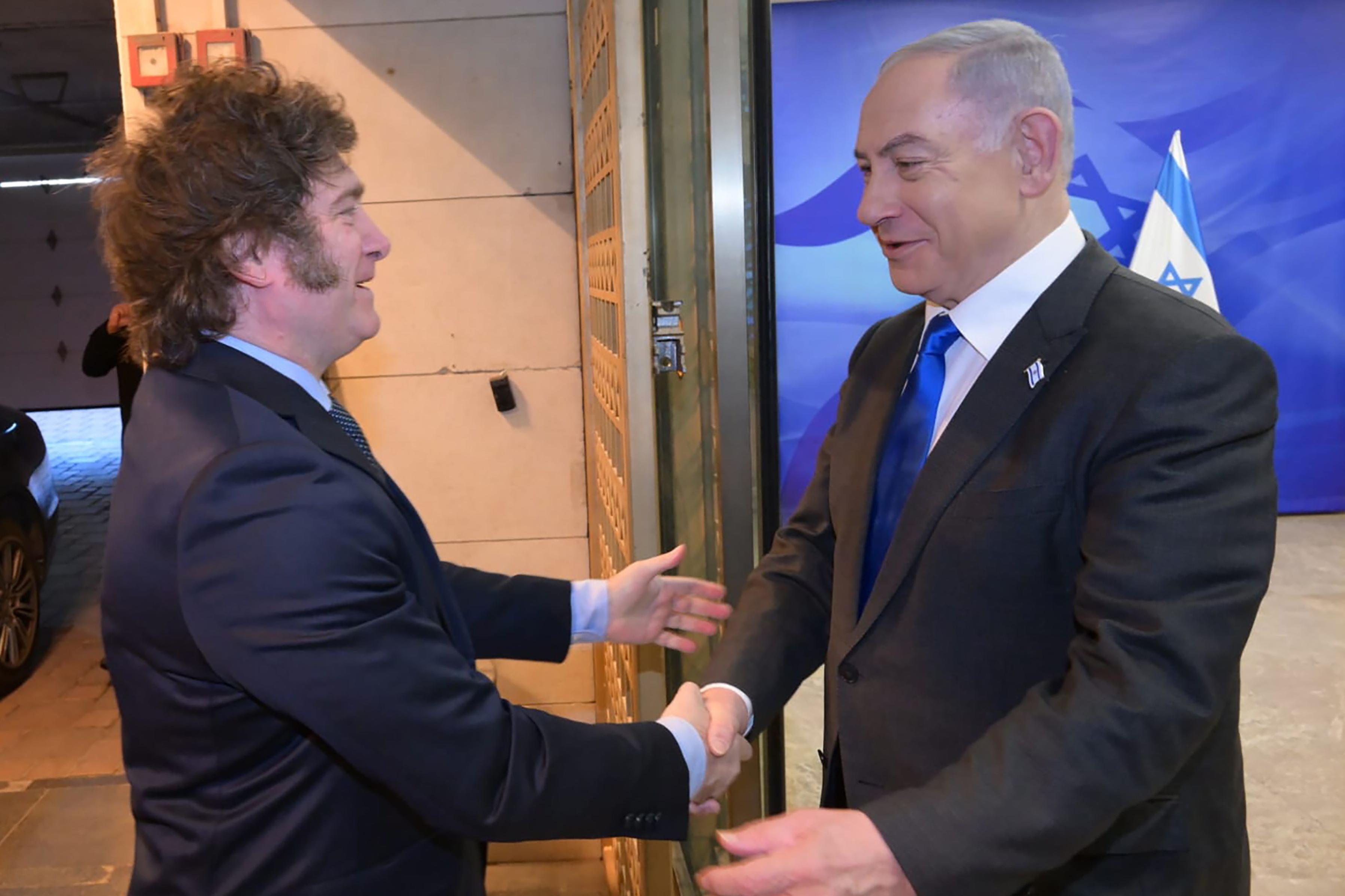 Encuentro entre Milei y Netanyahu