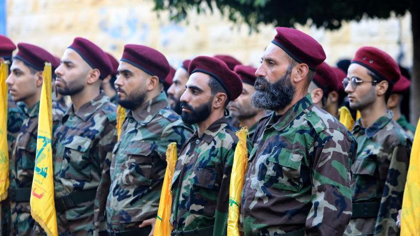 Combatientes de Hezbolá. 