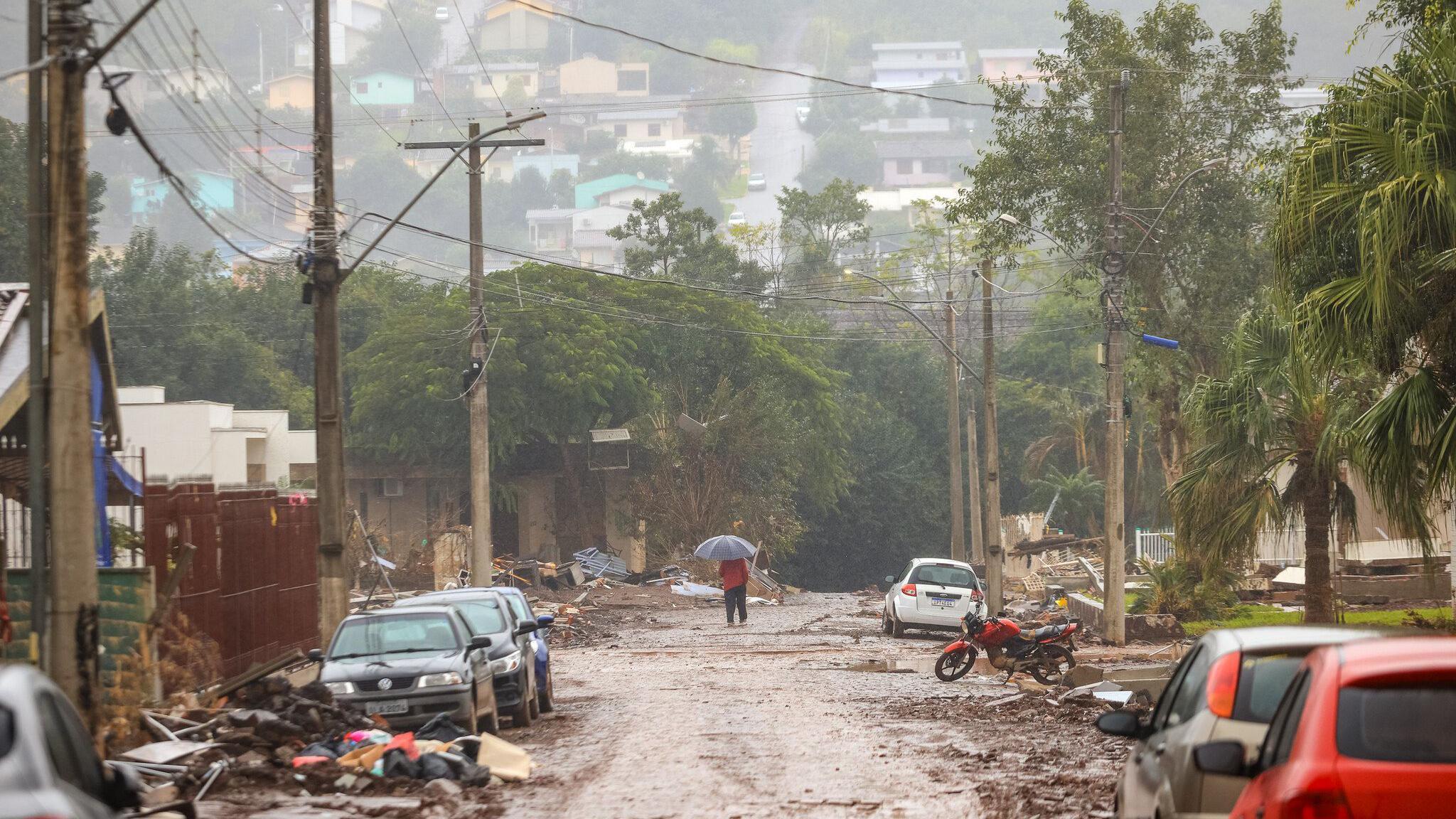 Destruição no Vale do Taquari