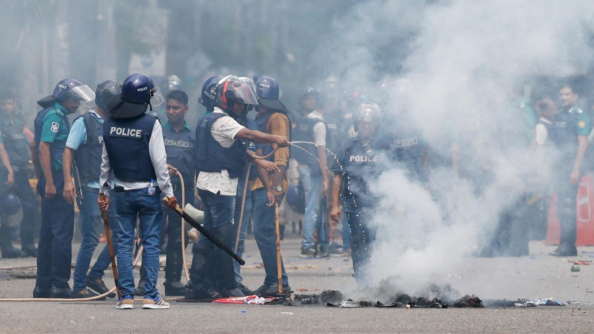 Bangladesh anti-government protests kill more than 50