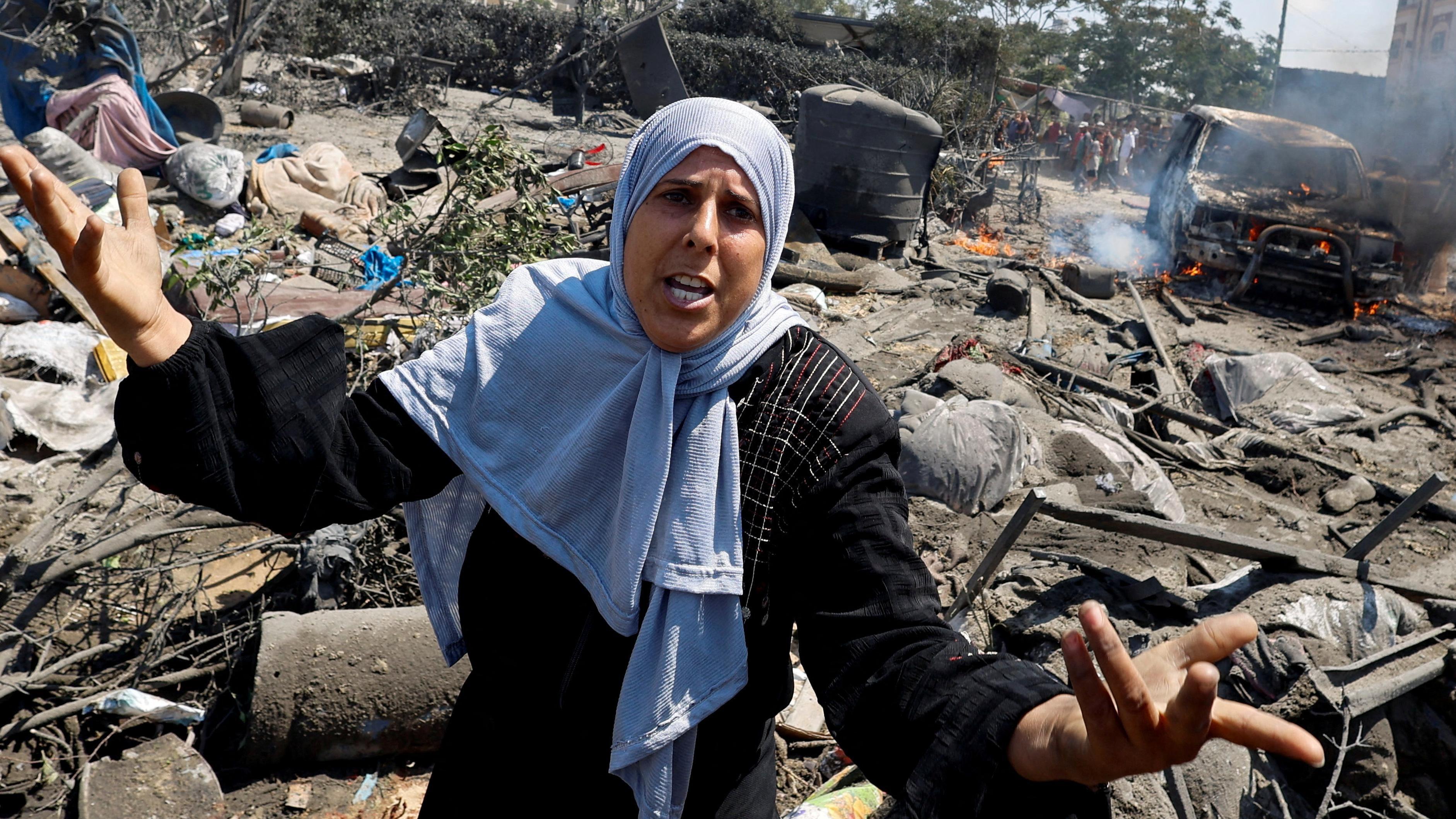 Hamas-run health ministry says 71 killed in Israeli strike in Gaza