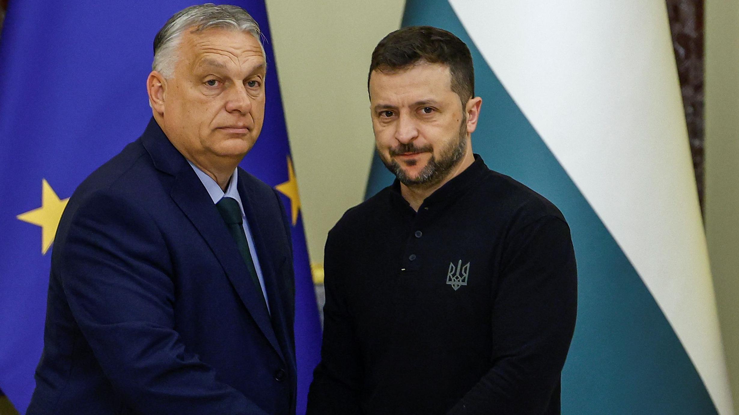 Hungarys Orban urges ceasefire on Kyiv visit