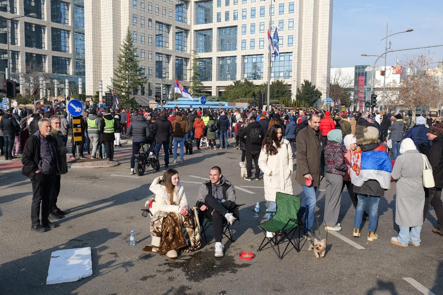 studenti, studentski protest