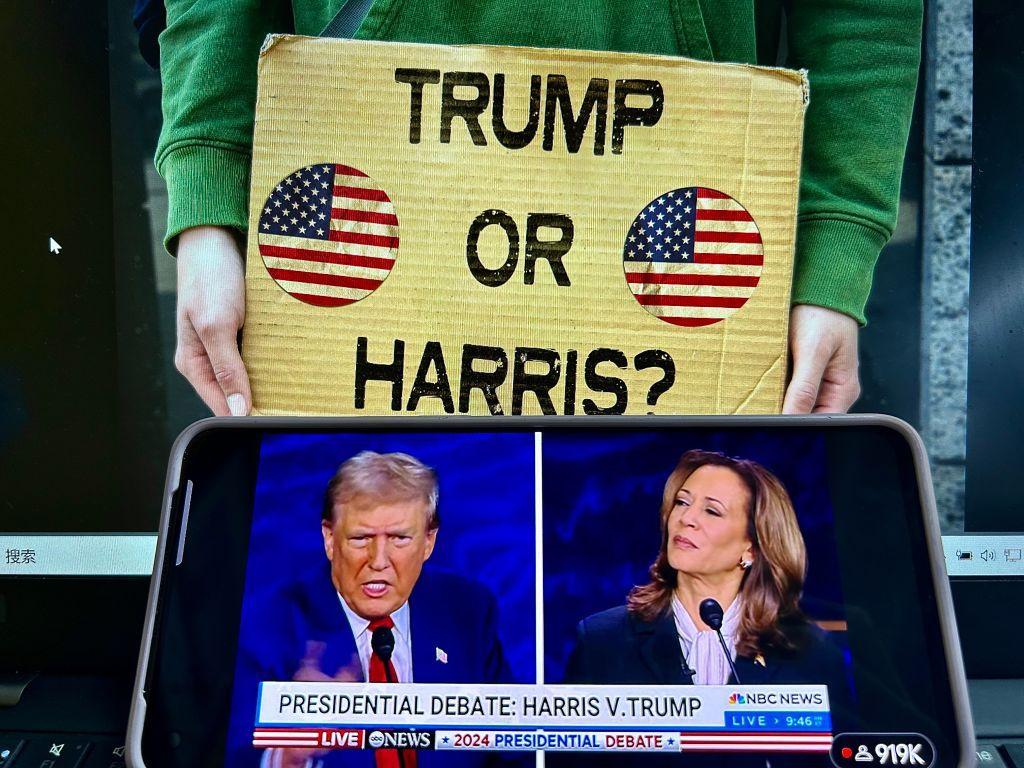 Kamala Harris, Donald Trump