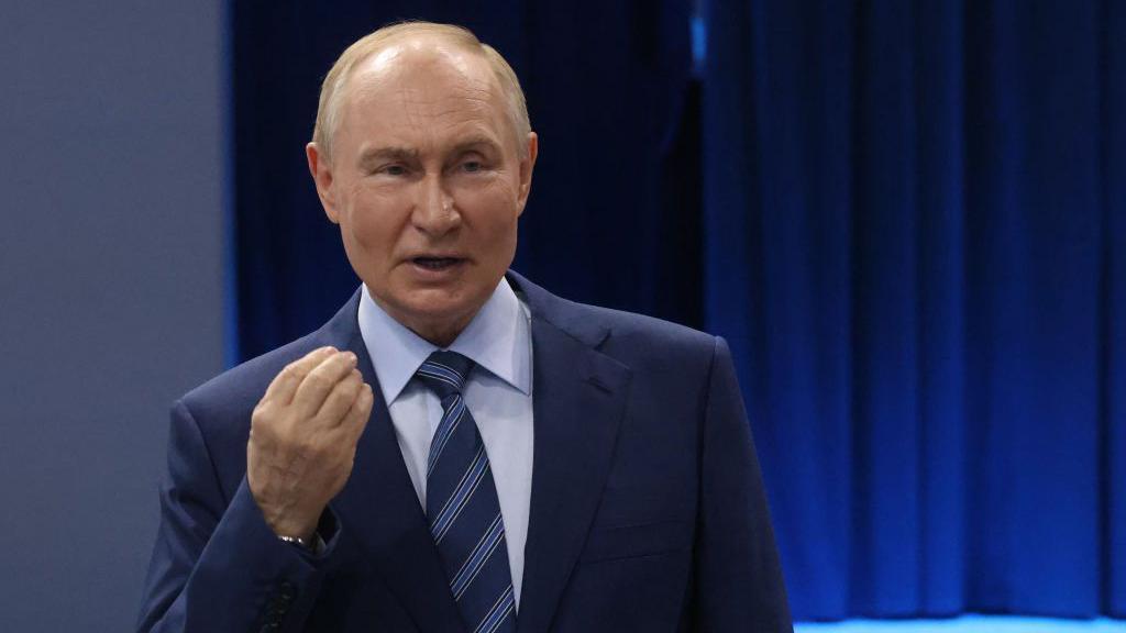 Vladimir Putin, presidente de Rusia.