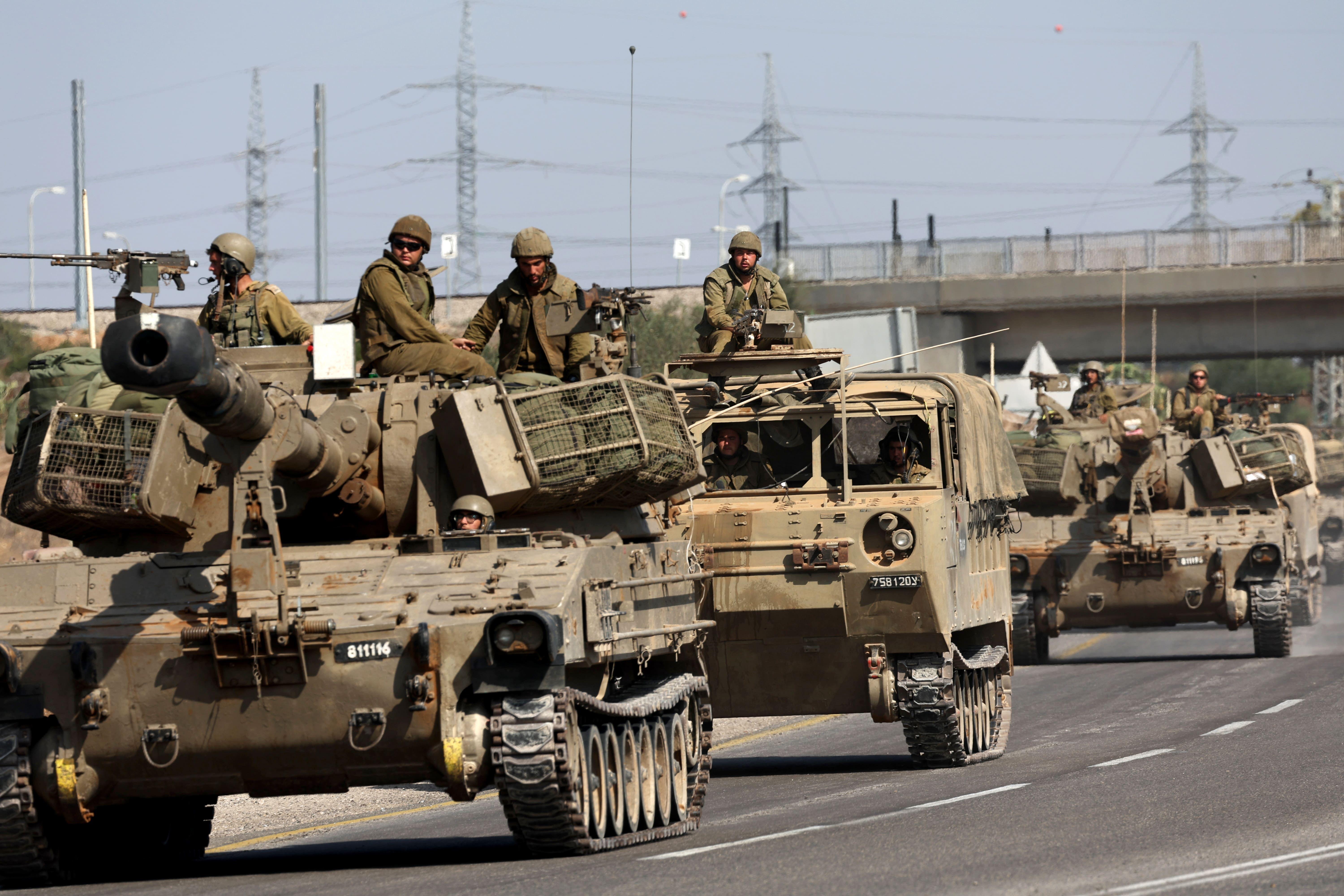Tanques de la Defensa de Israel. 