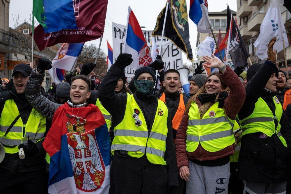 studenti, studentski protest