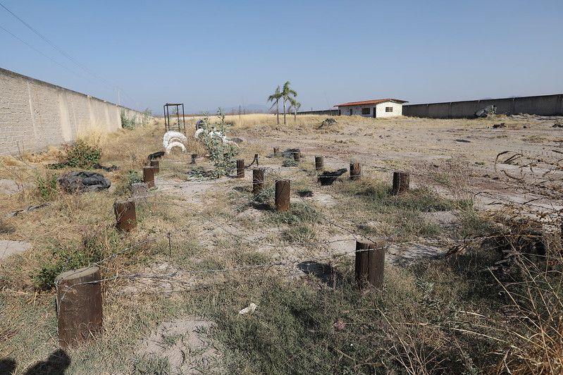 Un campo de obstáculos en el "Rancho Izaguirre"