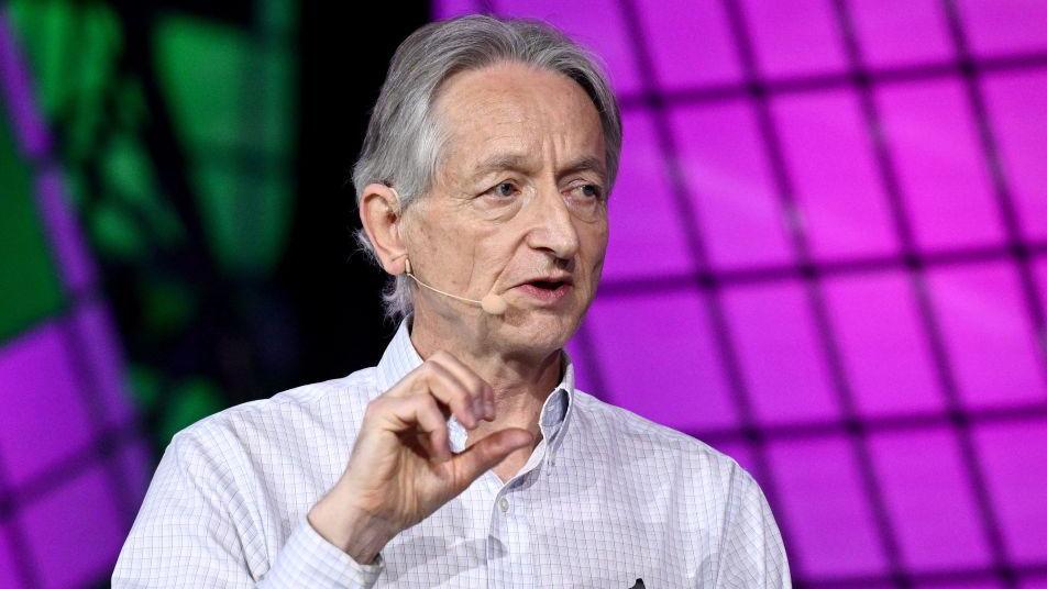 Retrato de Geoffrey Hinton