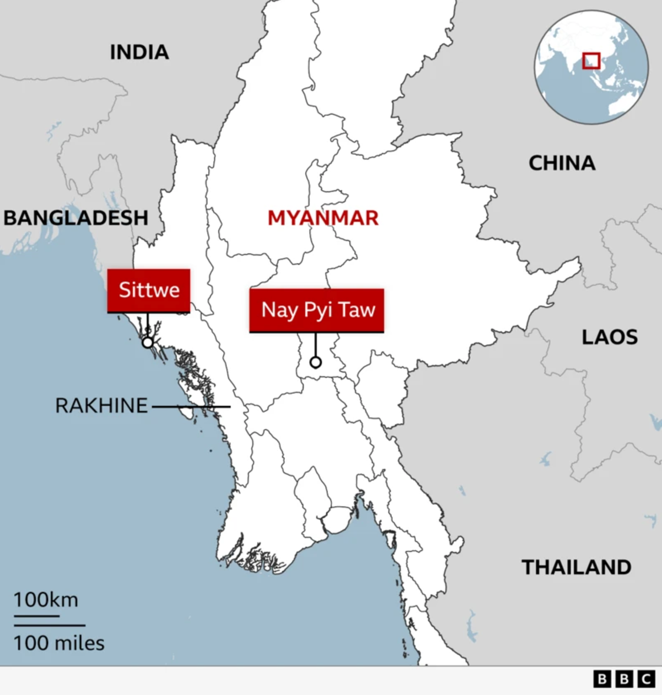 Lokasi Rakhine 