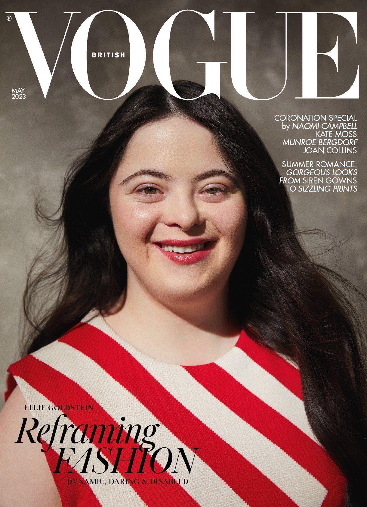 Ellie en la portada de Vogue