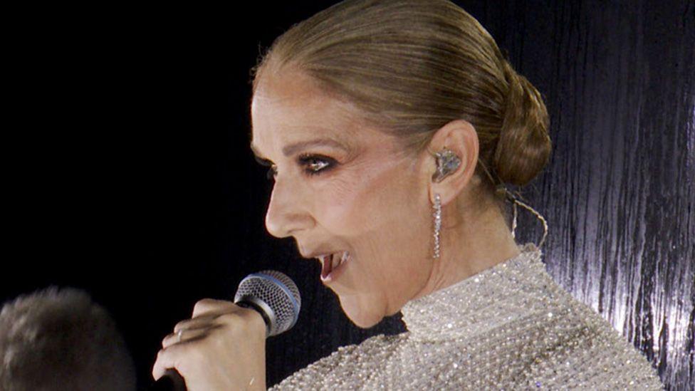 Celine Dion makes stirring comeback at Olympics