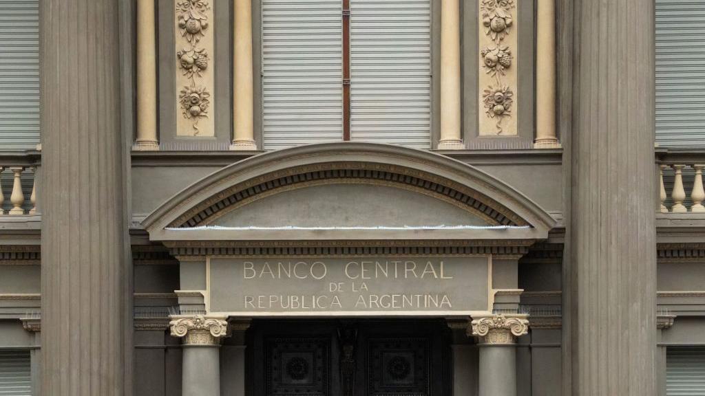 Fachada del Banco Central de la República Argentina