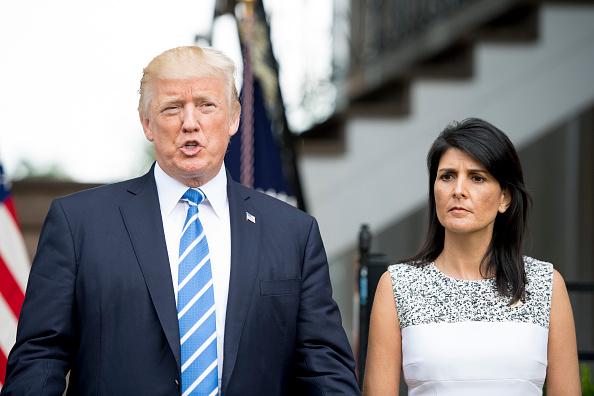 Donald Trump e Nikki Haley