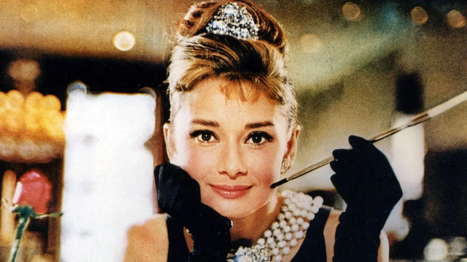 Audrey Hepburn en Desayuno con diamantes