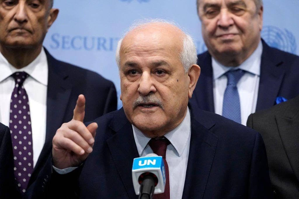 BM'deki Filistin heyetinin başkanı Riyad Mansour