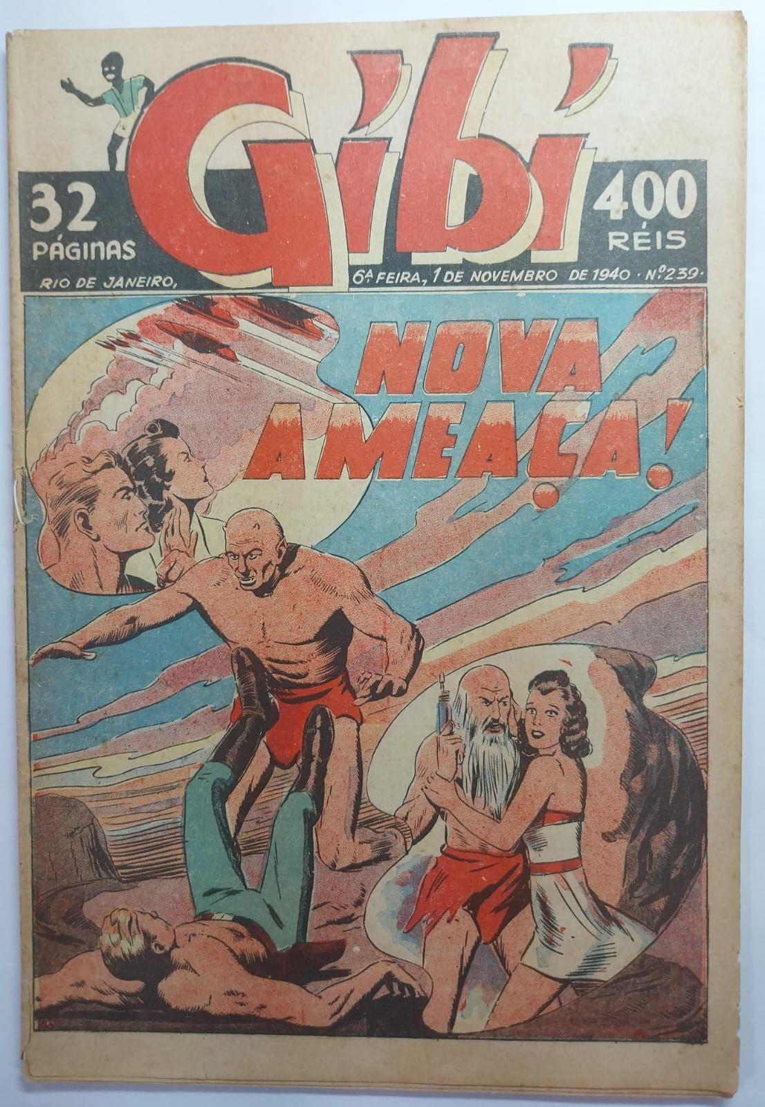 Capa de edição publicada em 1940 da Gibi