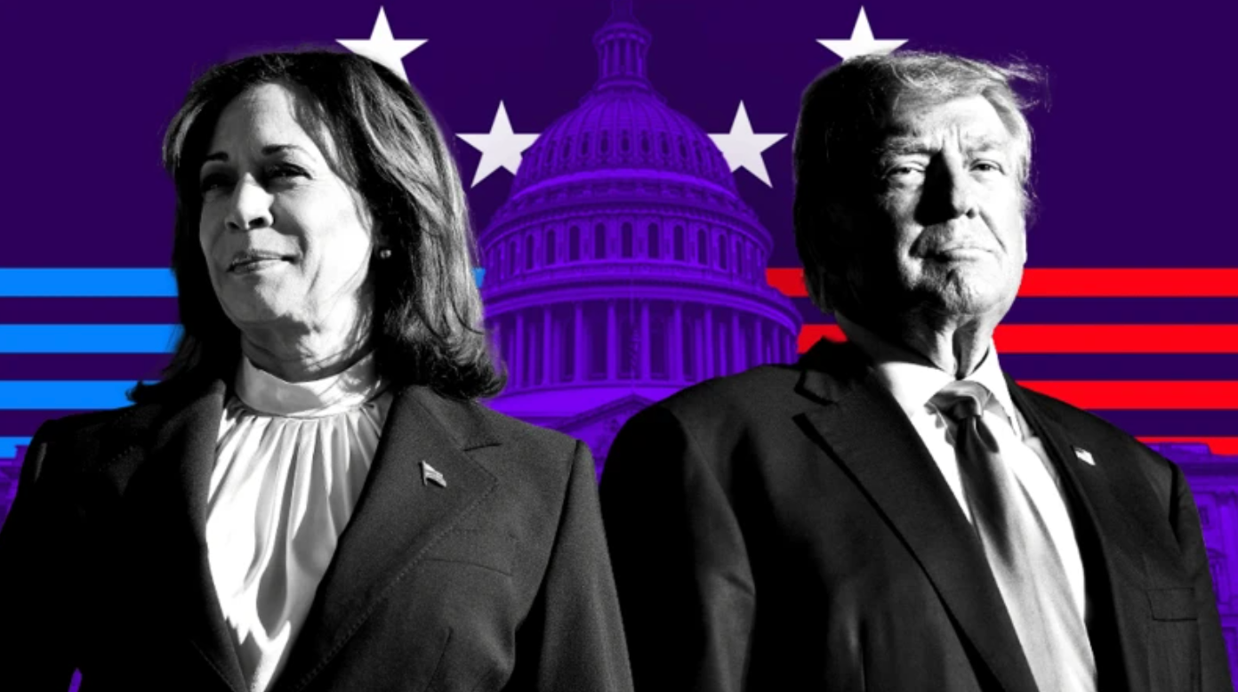 Donald Trump, Kamala Harris