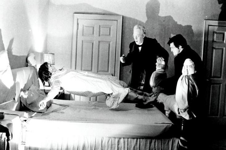 Imagen de la película "El exorcista"