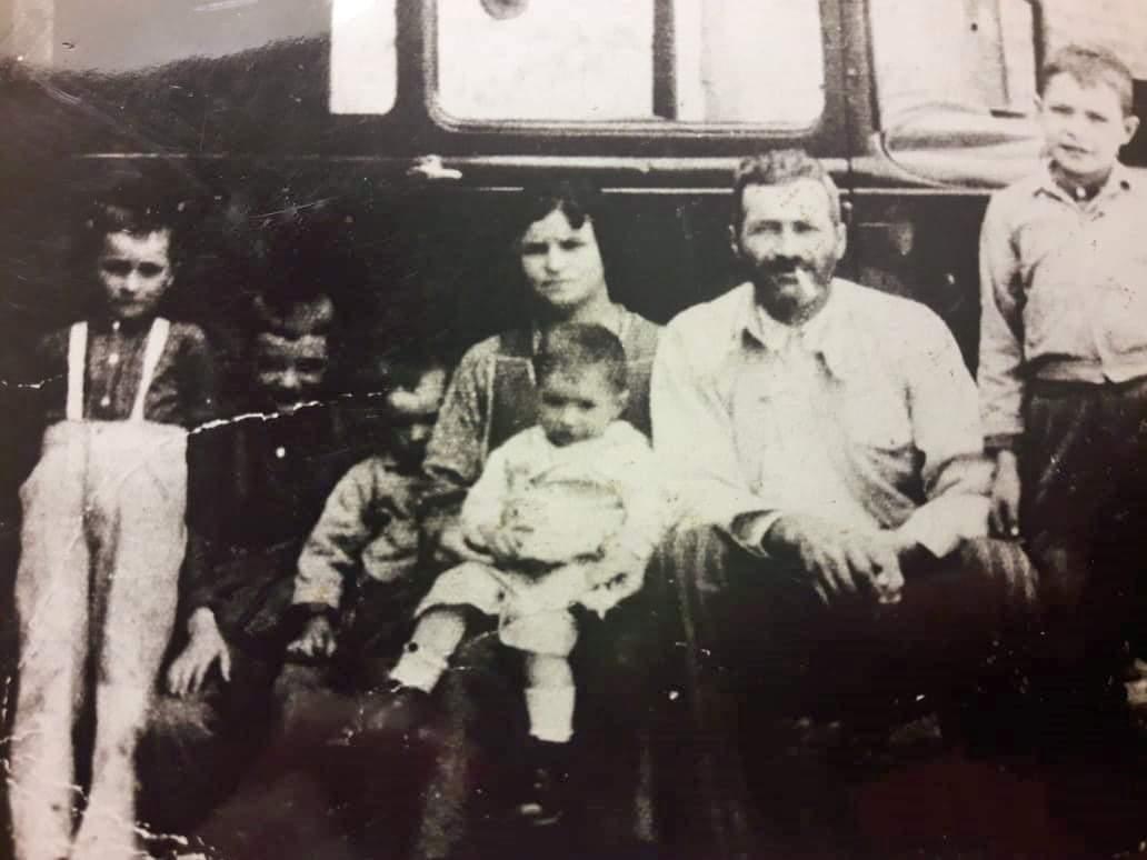 Familia migrante de Chipilo. 
