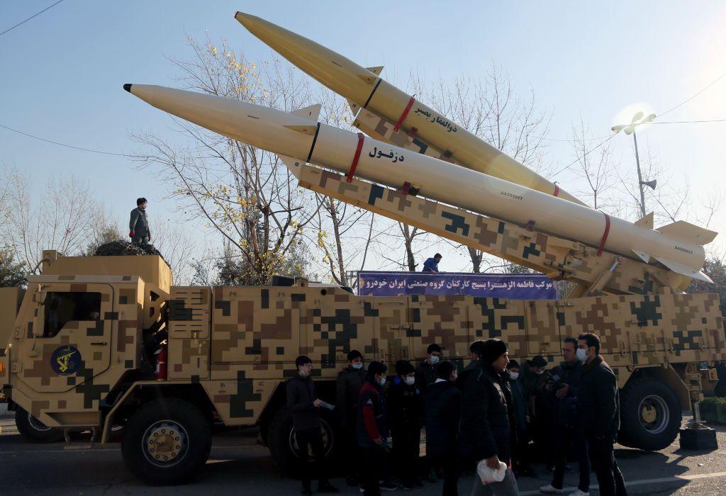 Misiles balísticos iraníes.