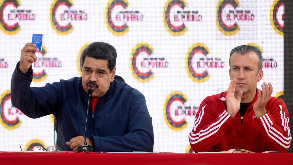 Nicolás Maduro y Tareck El Aissami