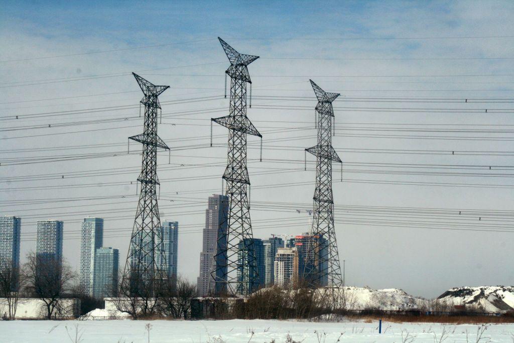 Torres eléctricas en Toronto