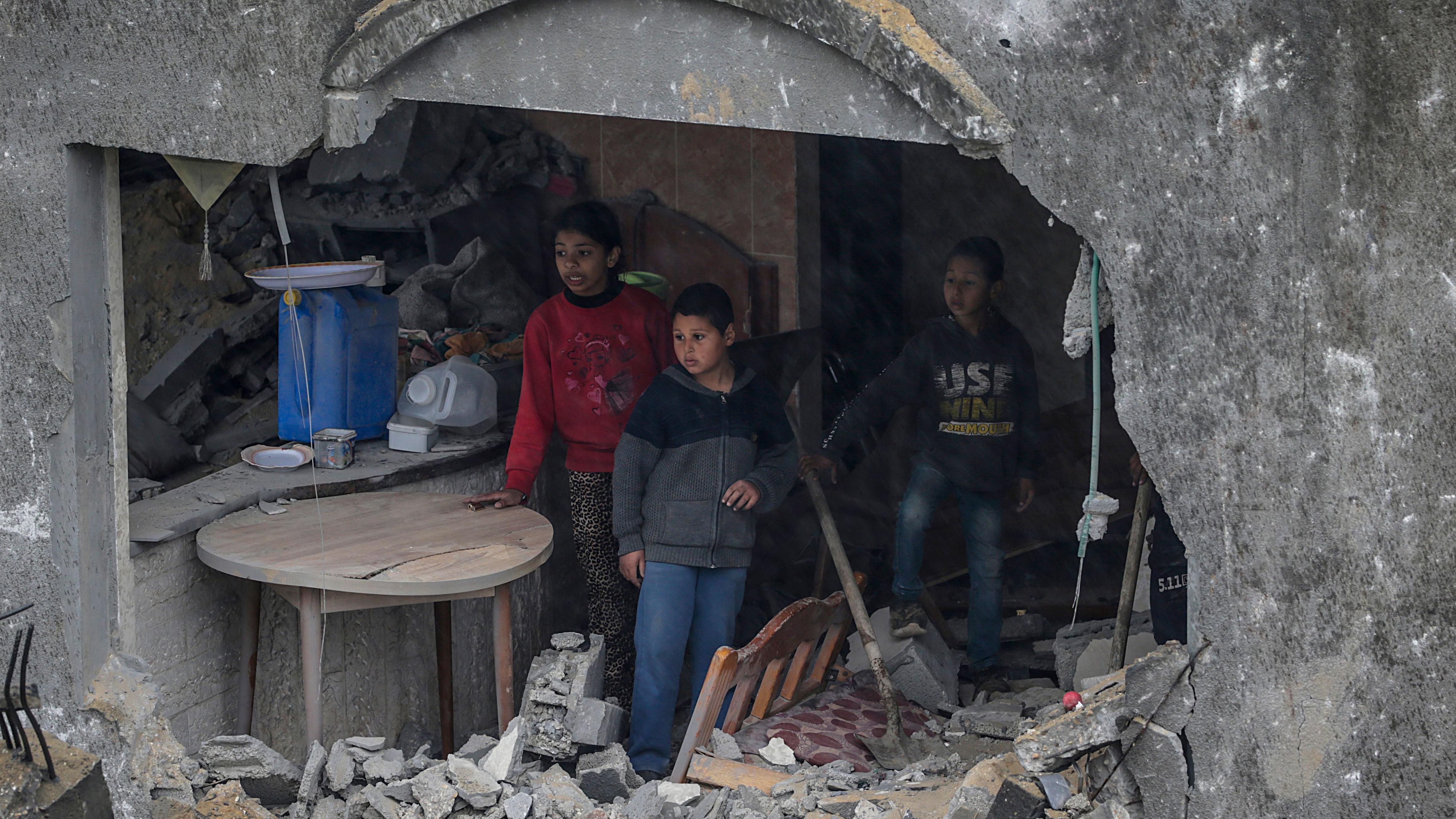 دمار جراء القصف الإسرائيلي على قطاع غزة