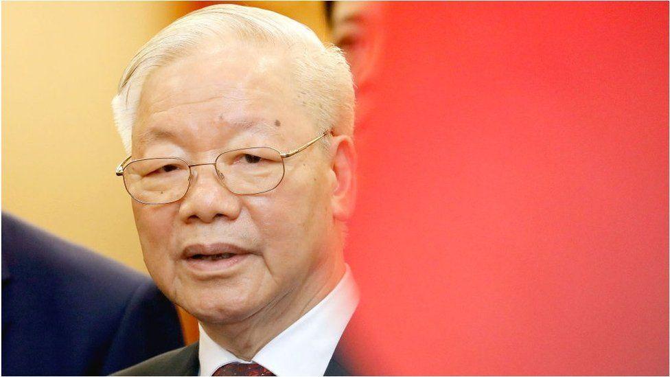 El secretario general del Partido Comunista de Vietnam, Nguyen Phu Trong