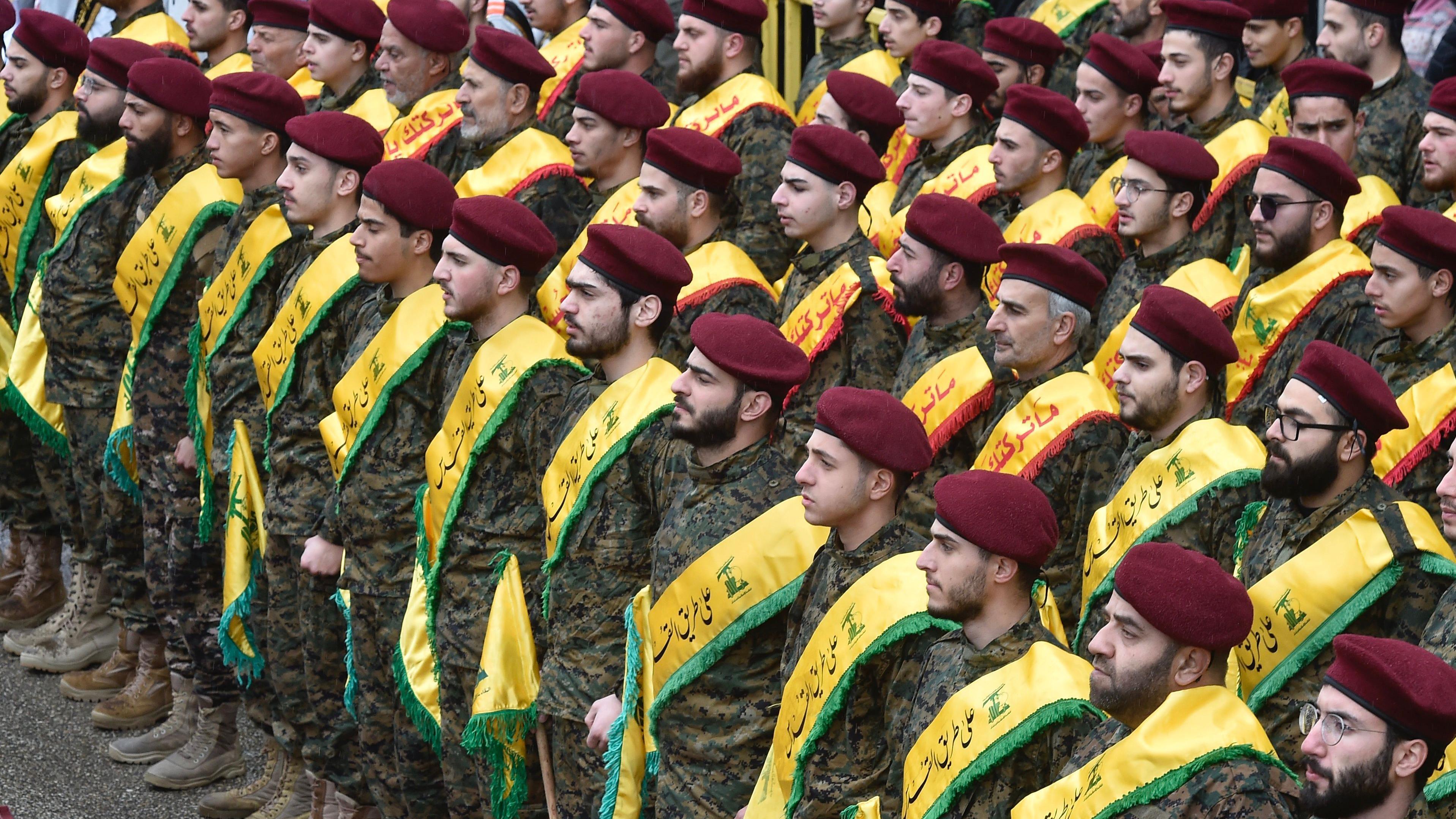 Soldados de Hezbolá.