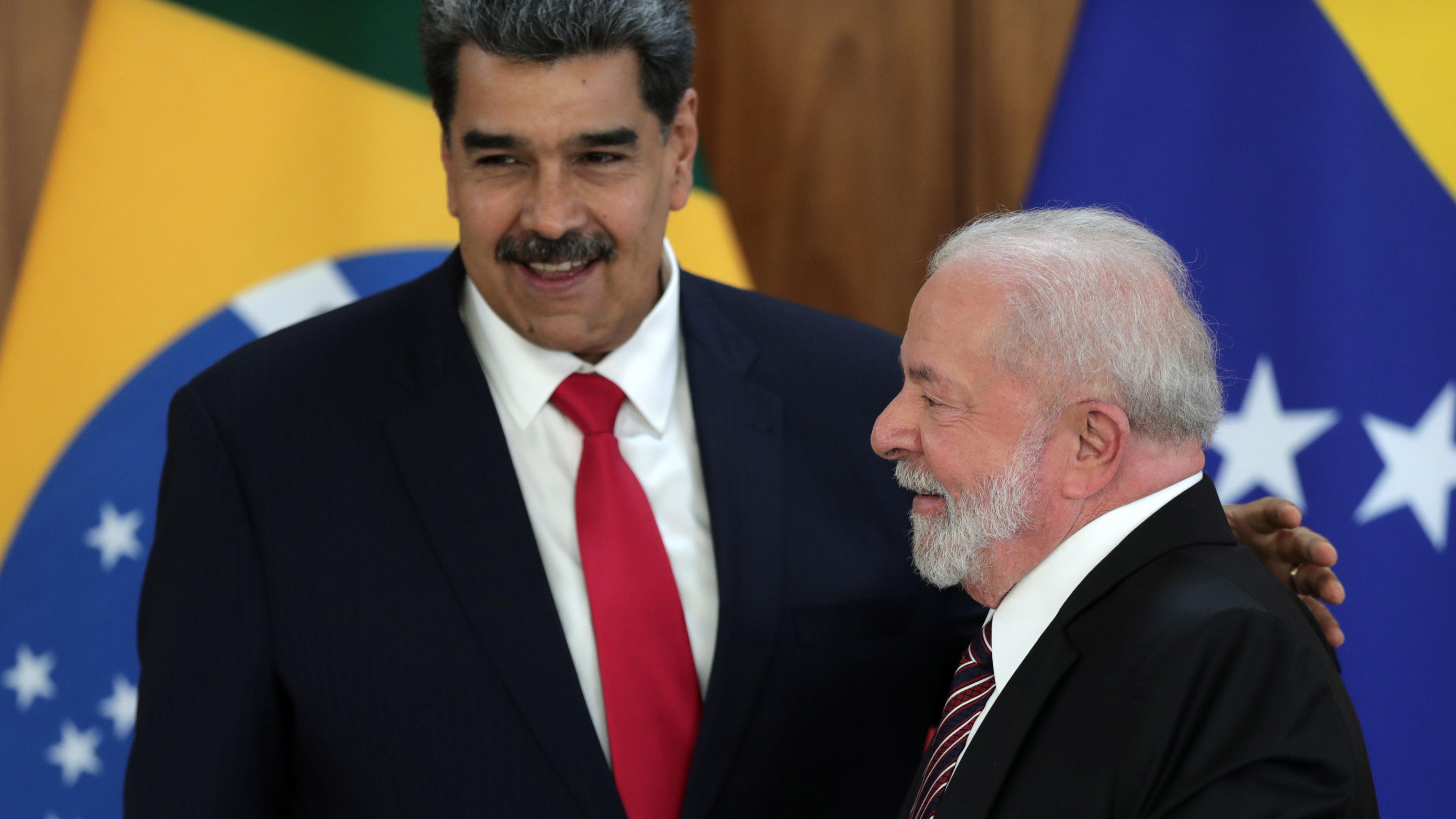 Nicolás Maduro y Lula da Silva