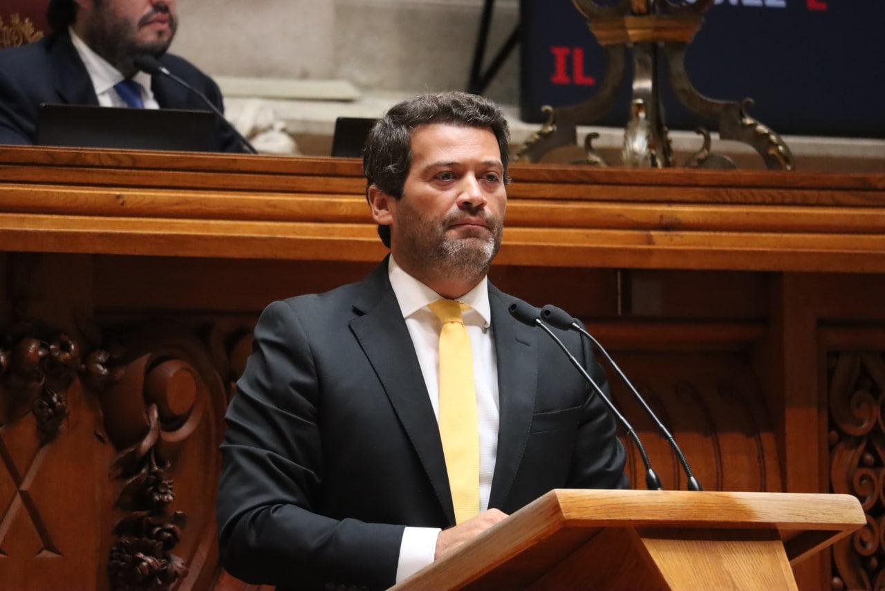 André Ventura no Parlamento português