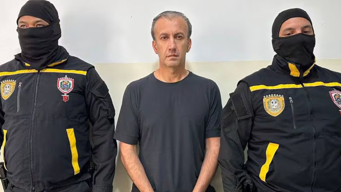 Imagen de la detención de Tareck El Aissami.