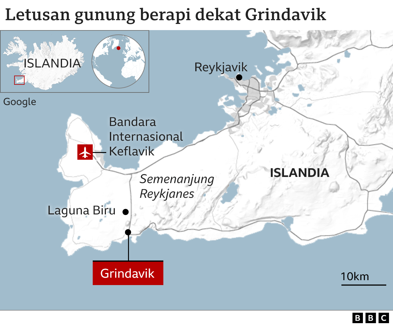 Letusan gunung berapi Islandia