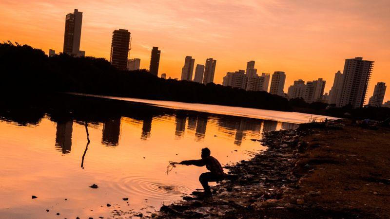 Imagem de área pobre de Cartagena