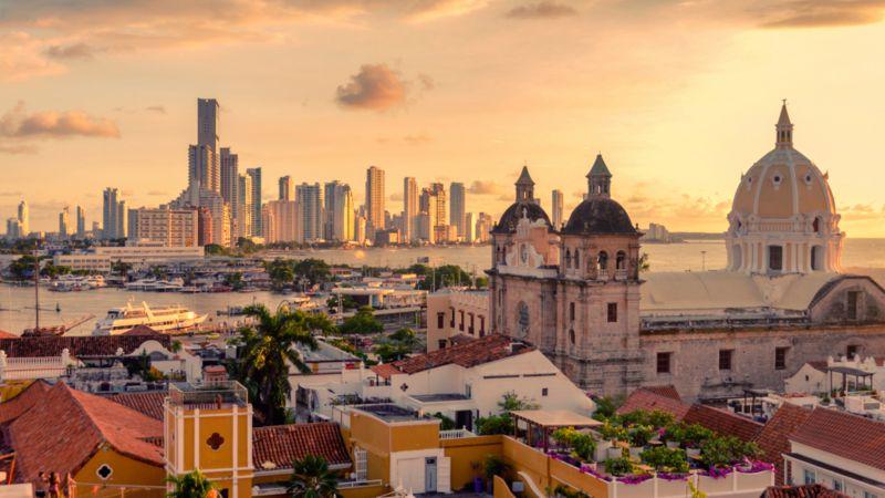 Vista aérea de Cartagena