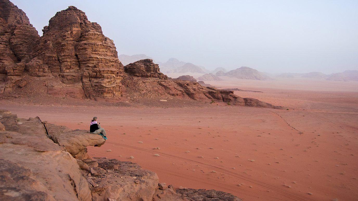 El desierto de Jordania