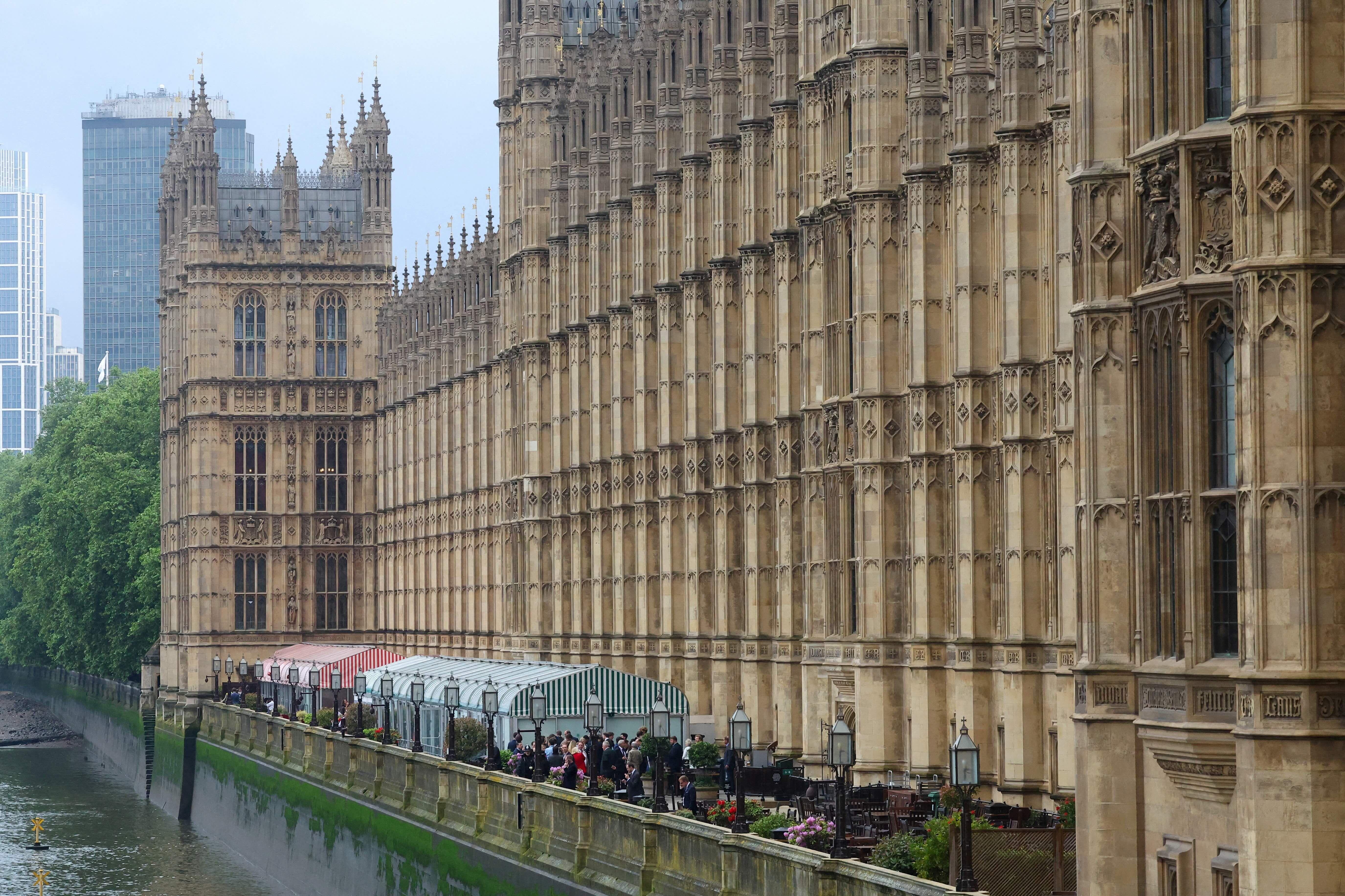 Las Casas del Parlamento británico