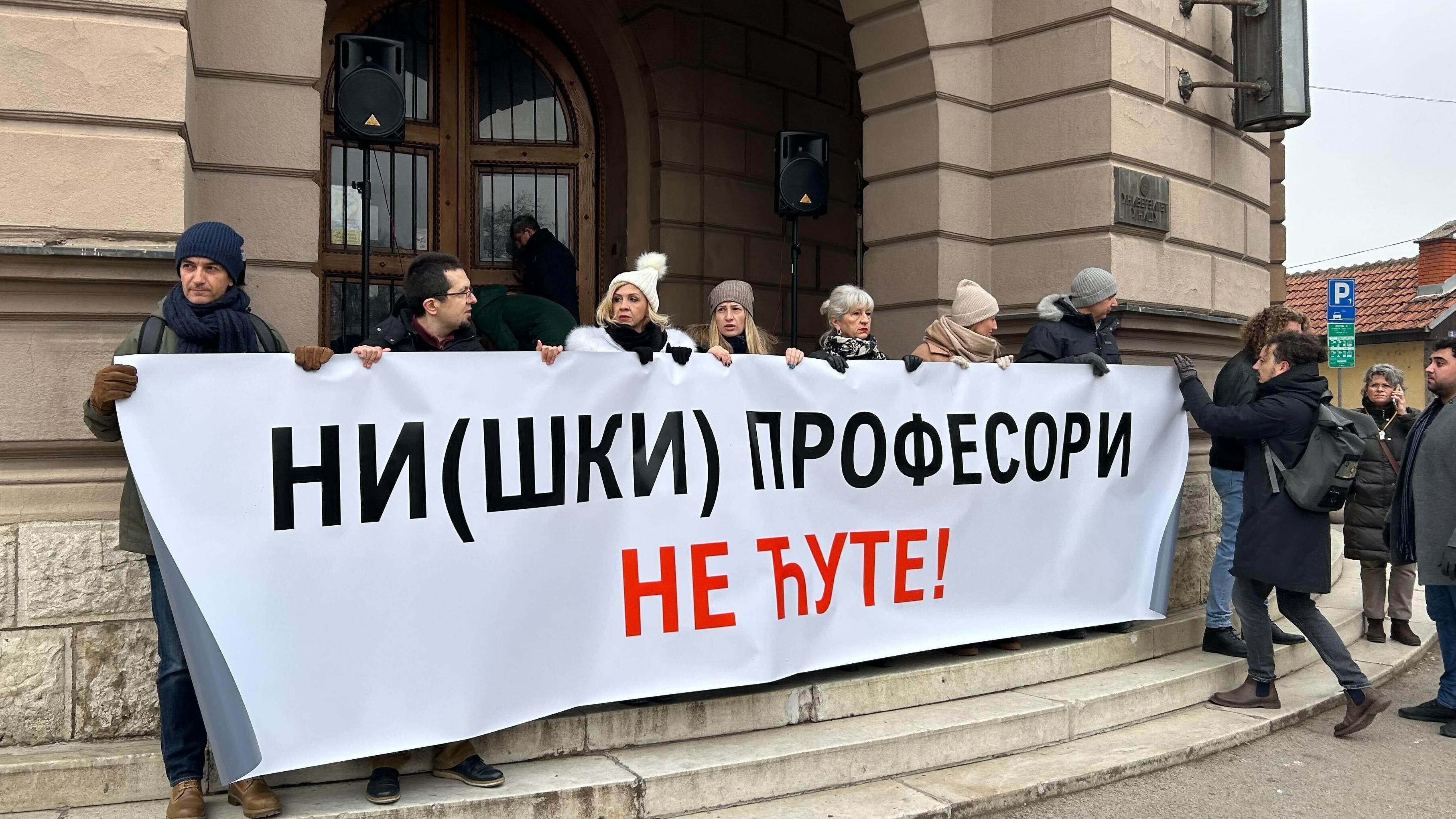 Protest u Nišu 20. januar