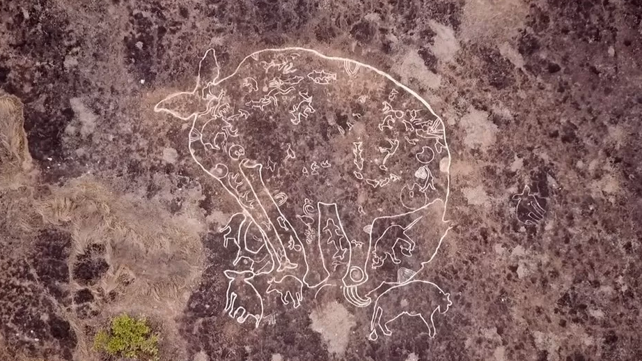 rock carvings 