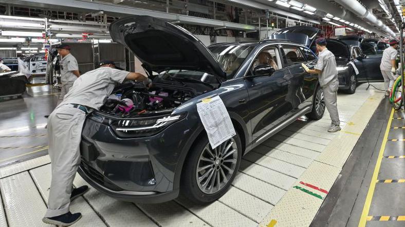 EU hits China with tariffs in electric car sales battle