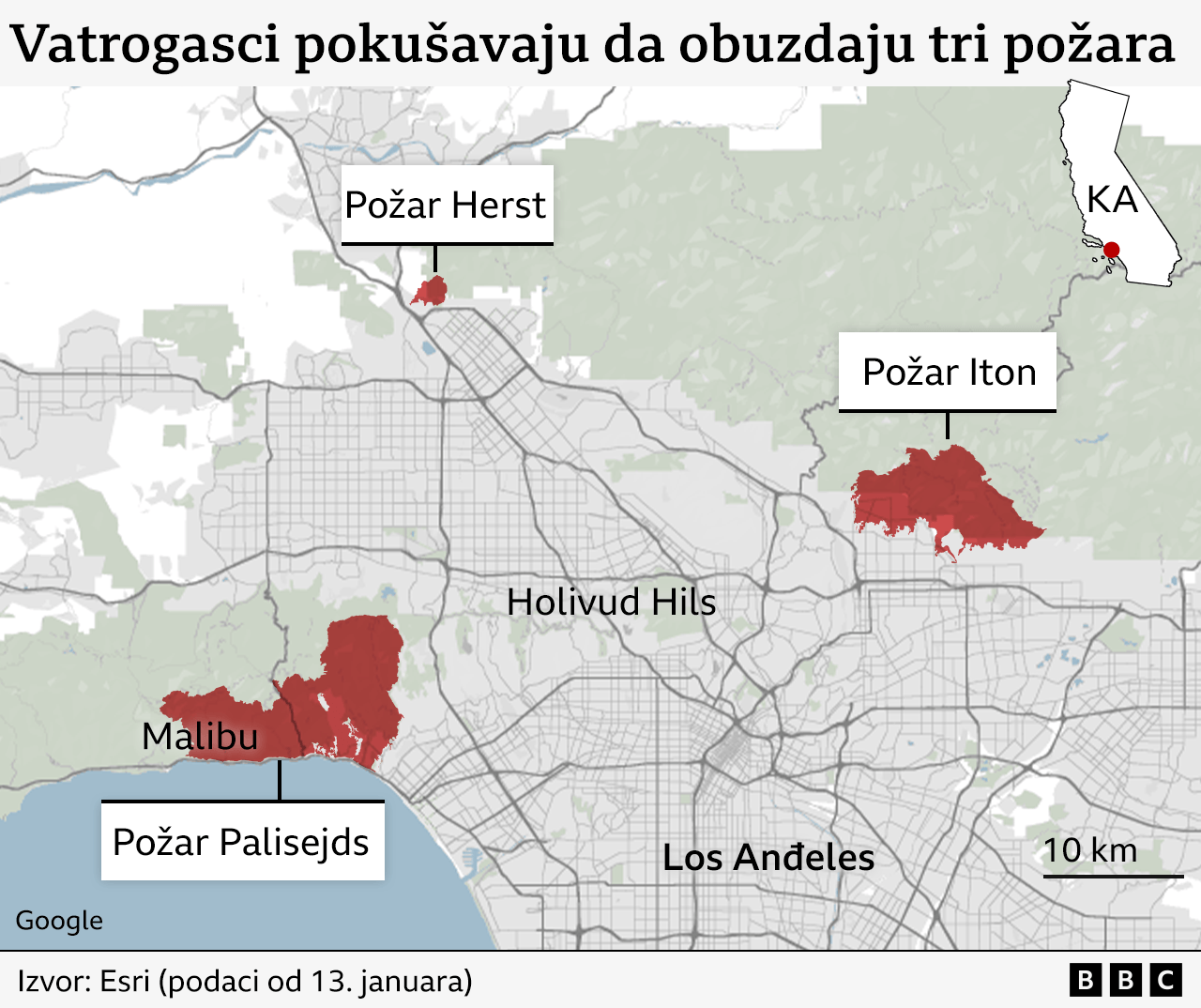 požari u los anđelesu