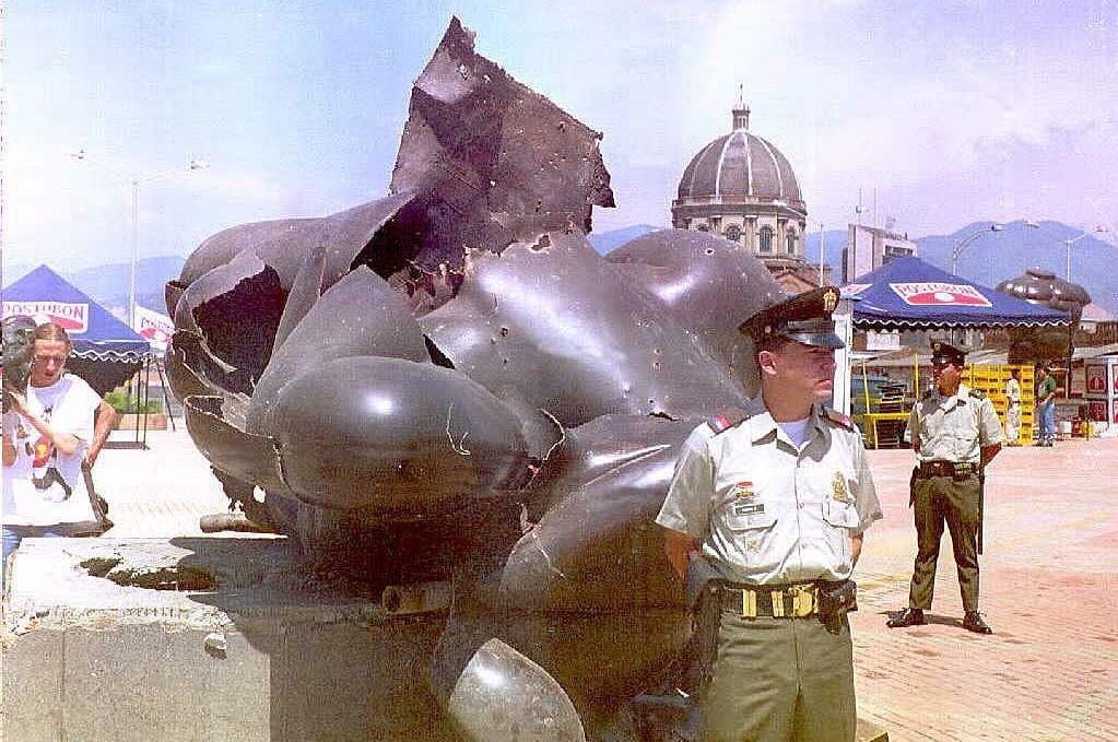 Bomba en el parque San Antonio