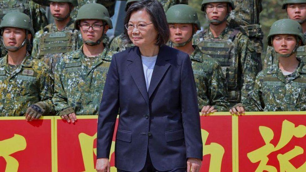 Tsai Ing-wen, presidenta de Taiwán.