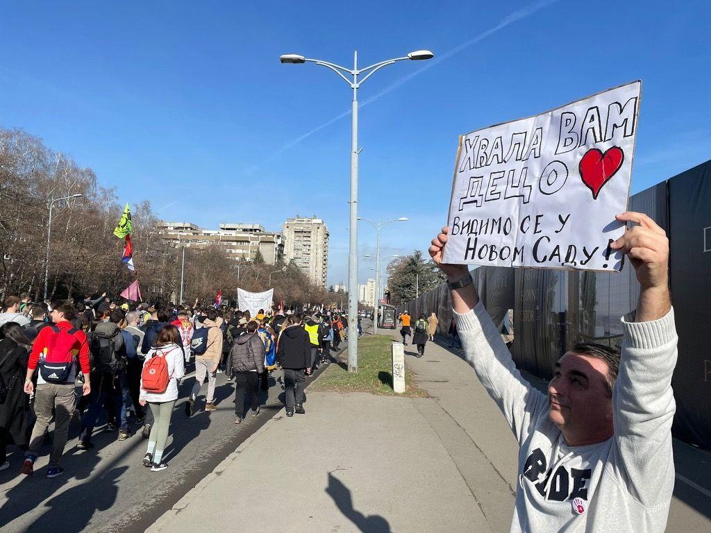 studenti, studentski protest