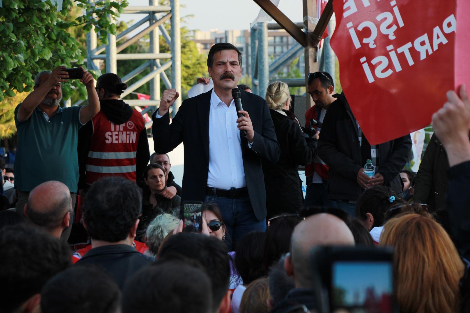 TİP Genel Başkanı Erkan Baş, İstanbul'dan vekil seçildi. 